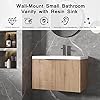 SSLine 30-Inch Wall Mounted Bathroom Vanity with Sink