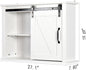 SSLine Wall-Mounted Vintage White Bathroom Cabinet